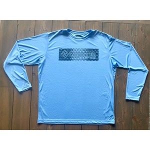 Men’s Columbia Fishing Shirt With Omni-Shade Sun Protection Size XL